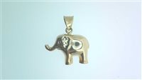 Pendente Animaletti in Oro giallo ELEFANTE P T/$ 3.00 Sommer G